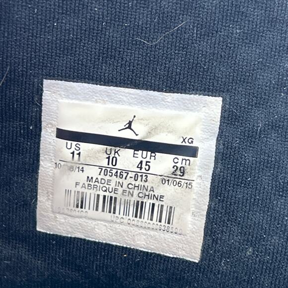 Air Jordan Hydro 7 Retro Slide Sandals Dark Grey Blue Turquoise - Picture 3 of 8